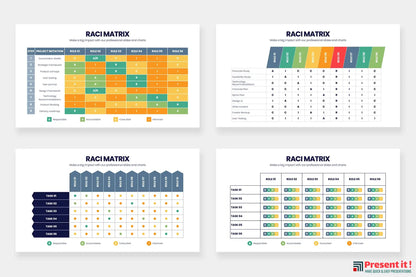 RACI Matrix Powerpoint Template