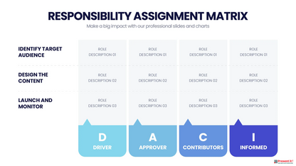 Responsibility Assignment Matrix