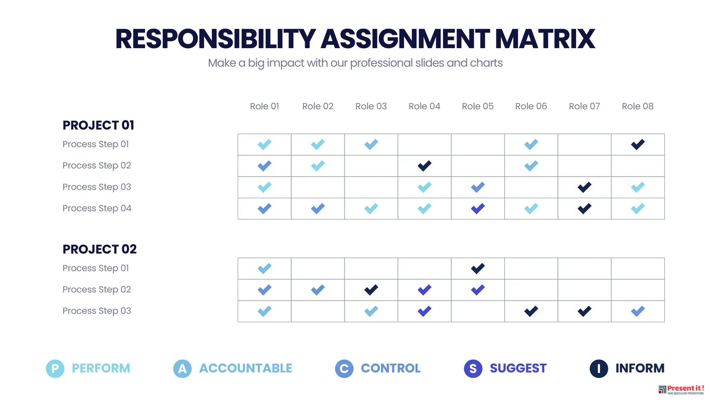 Responsibility Assignment Matrix