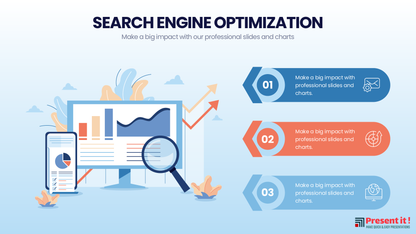 SEO Infographics for PowerPoint, Keynote, Google Slides and Illustrator