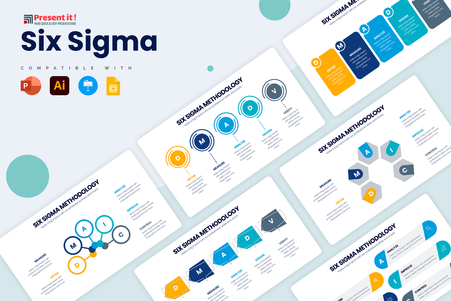 Six Sigma Methodology Infographics