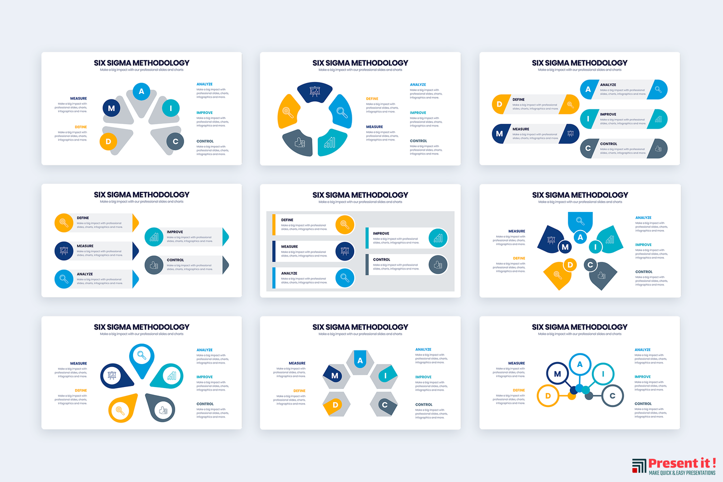 Six Sigma Methodology Infographics