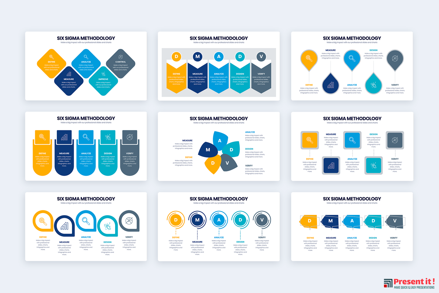 Six Sigma Methodology Infographics