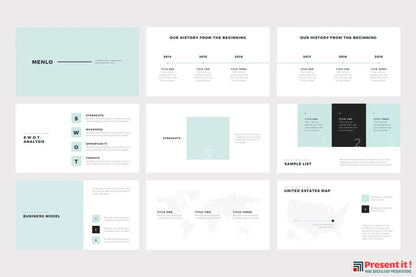 Menlo PowerPoint Template