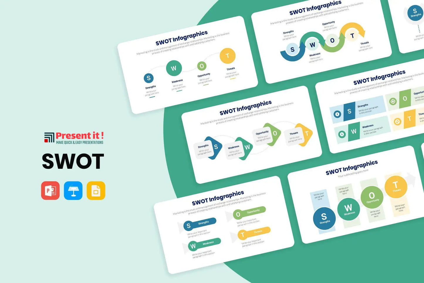 SWOT Infographics