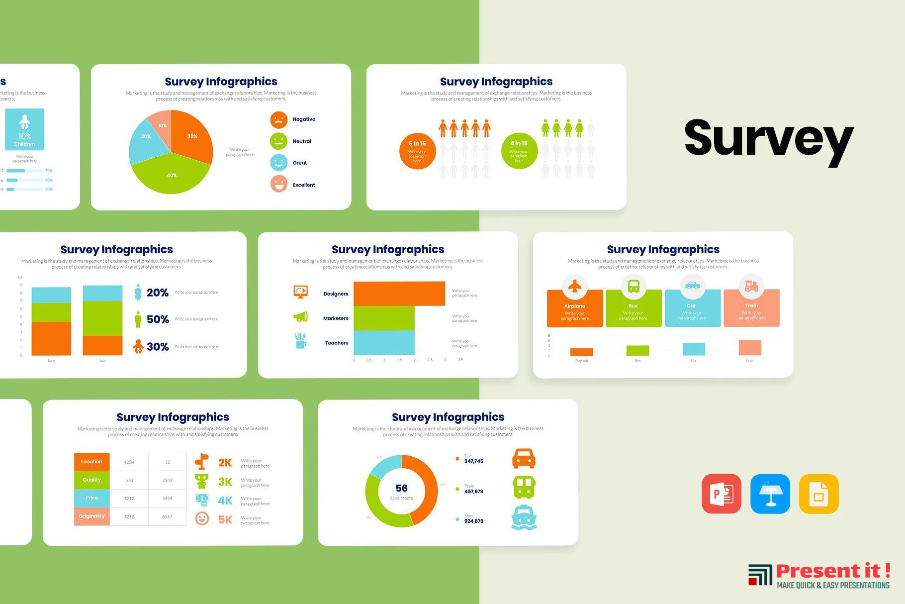 Survey Infographics