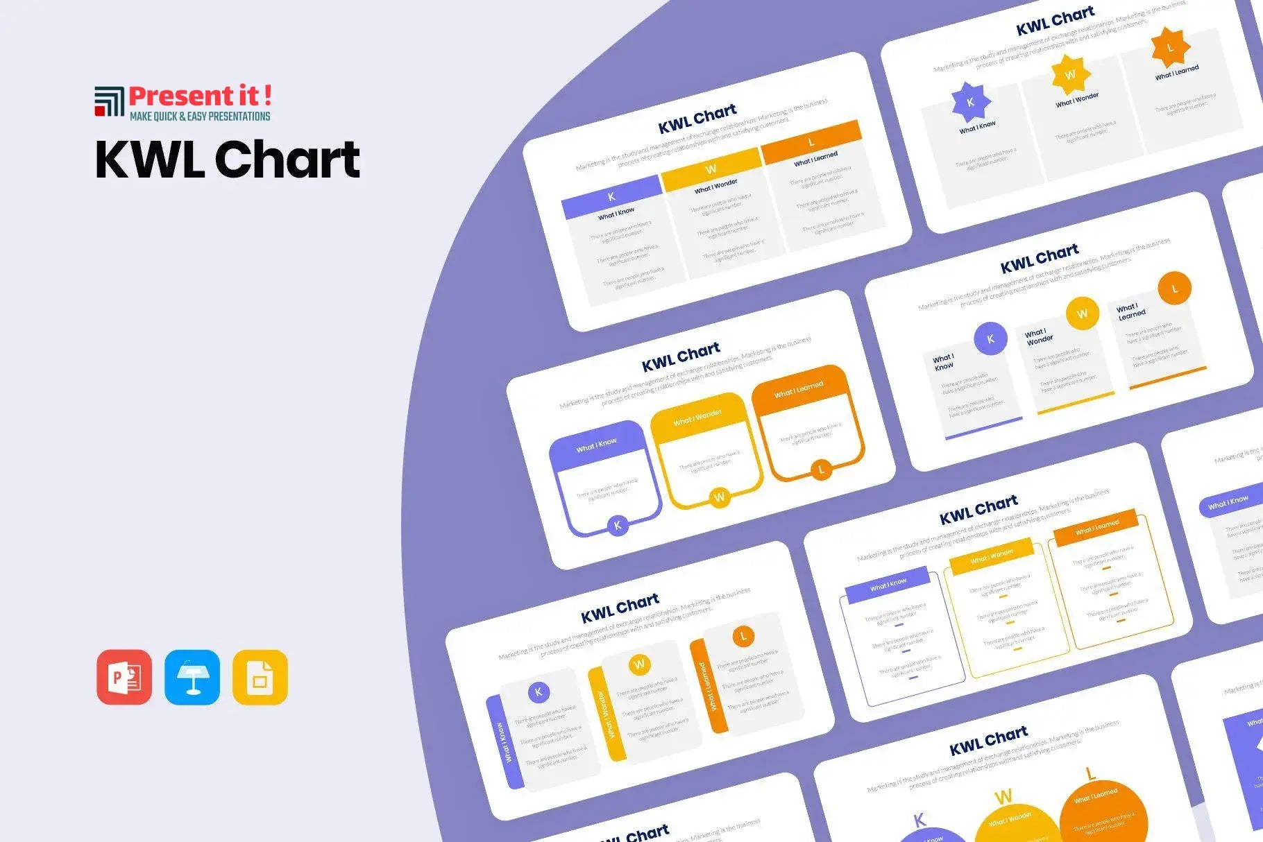 KWL Chart Infographics