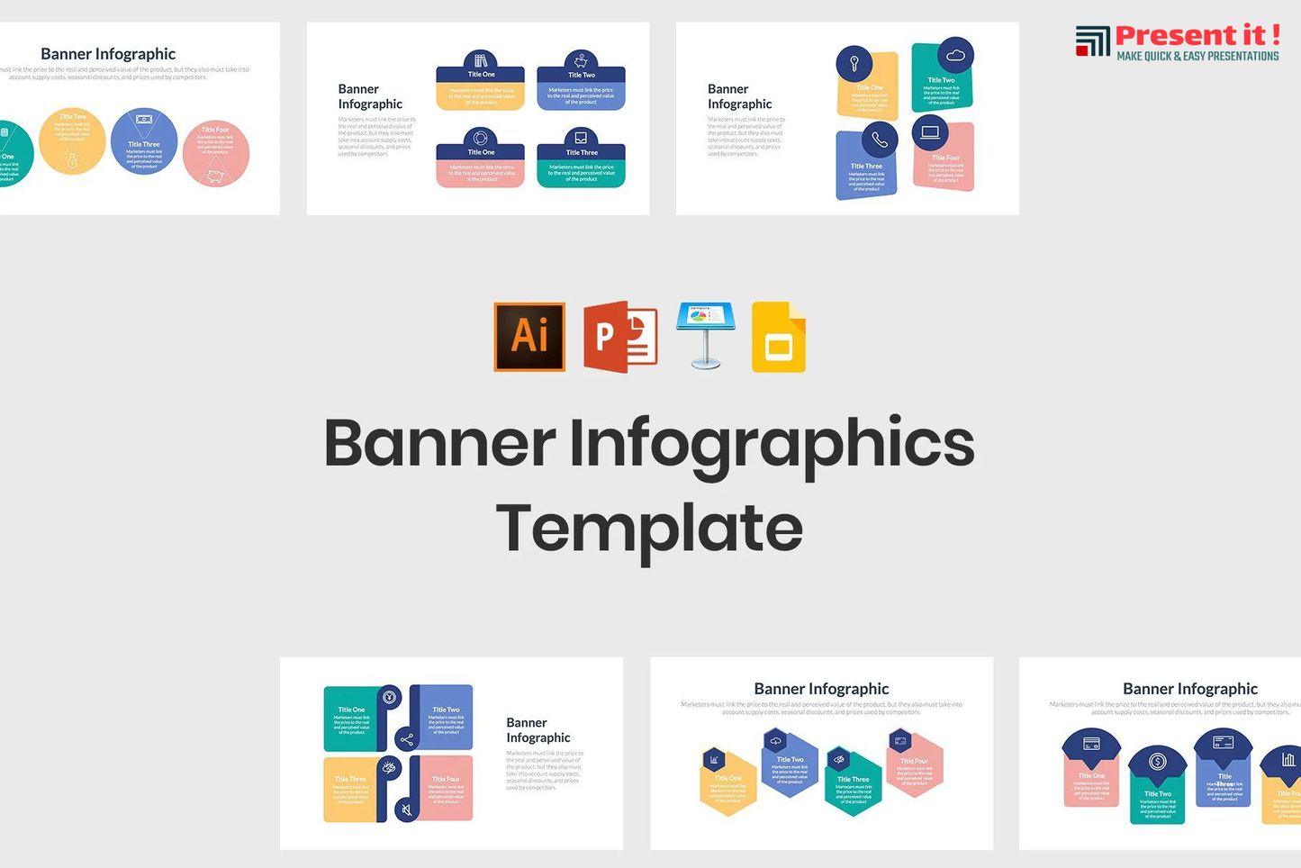 Banner Infographics Template