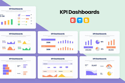 KPI Dashboards Infographics