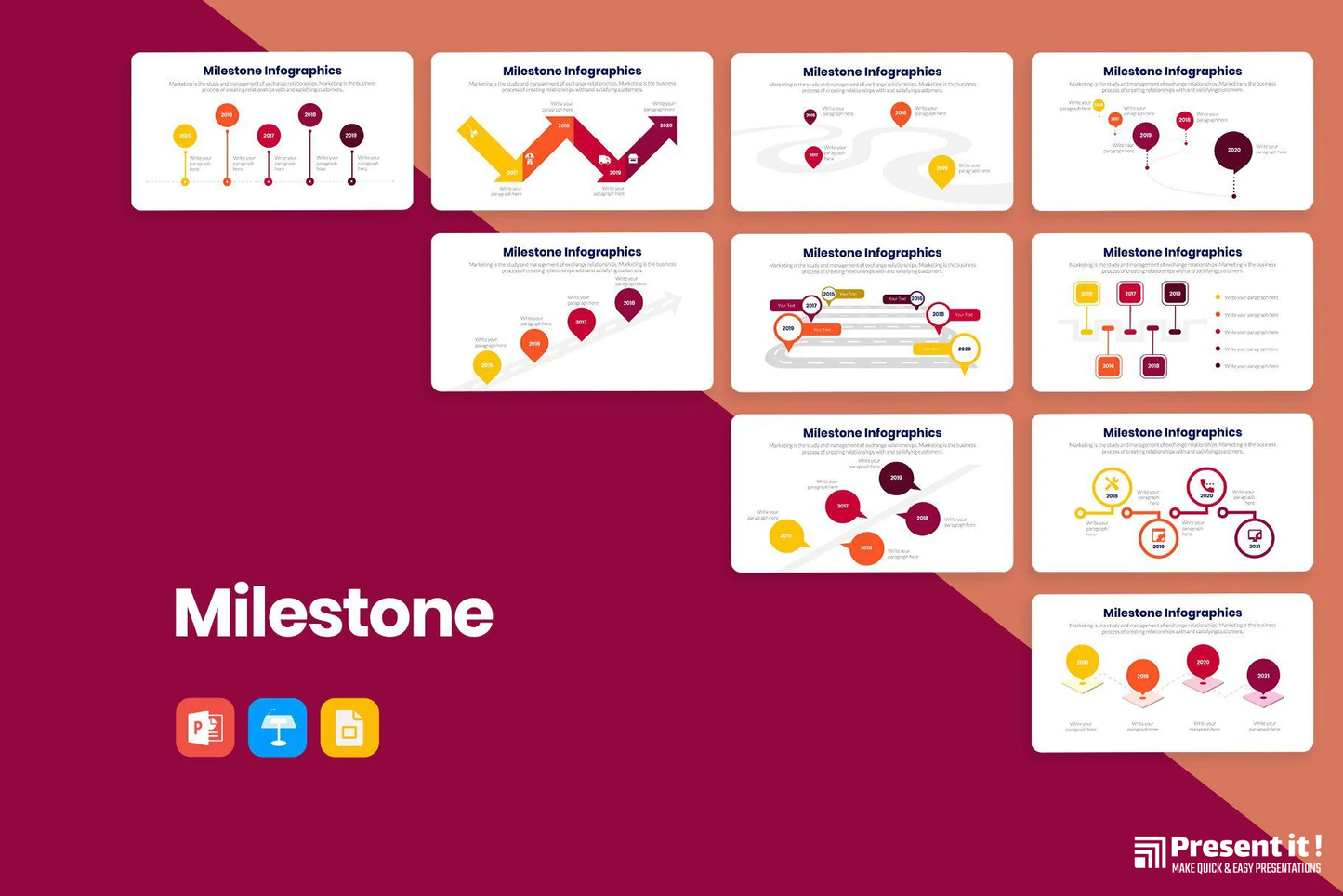 Milestone Infographics