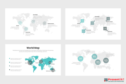 World Map Infographics