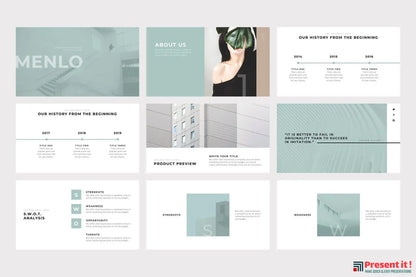 Menlo PowerPoint Template