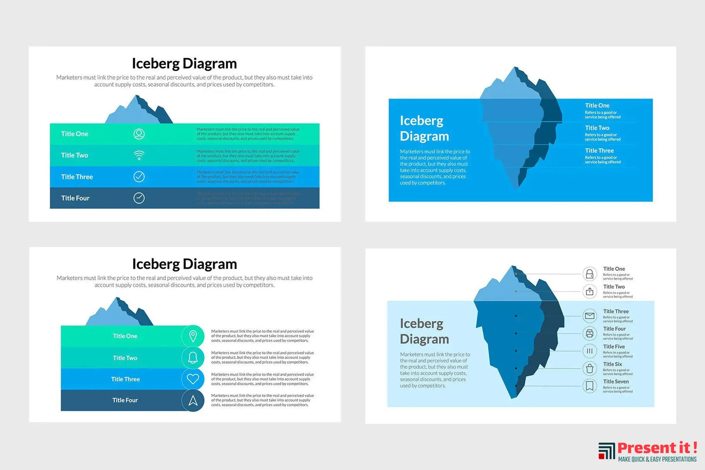 Iceberg Infographics