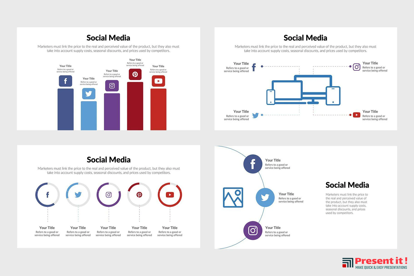 Social Media Infographics Template