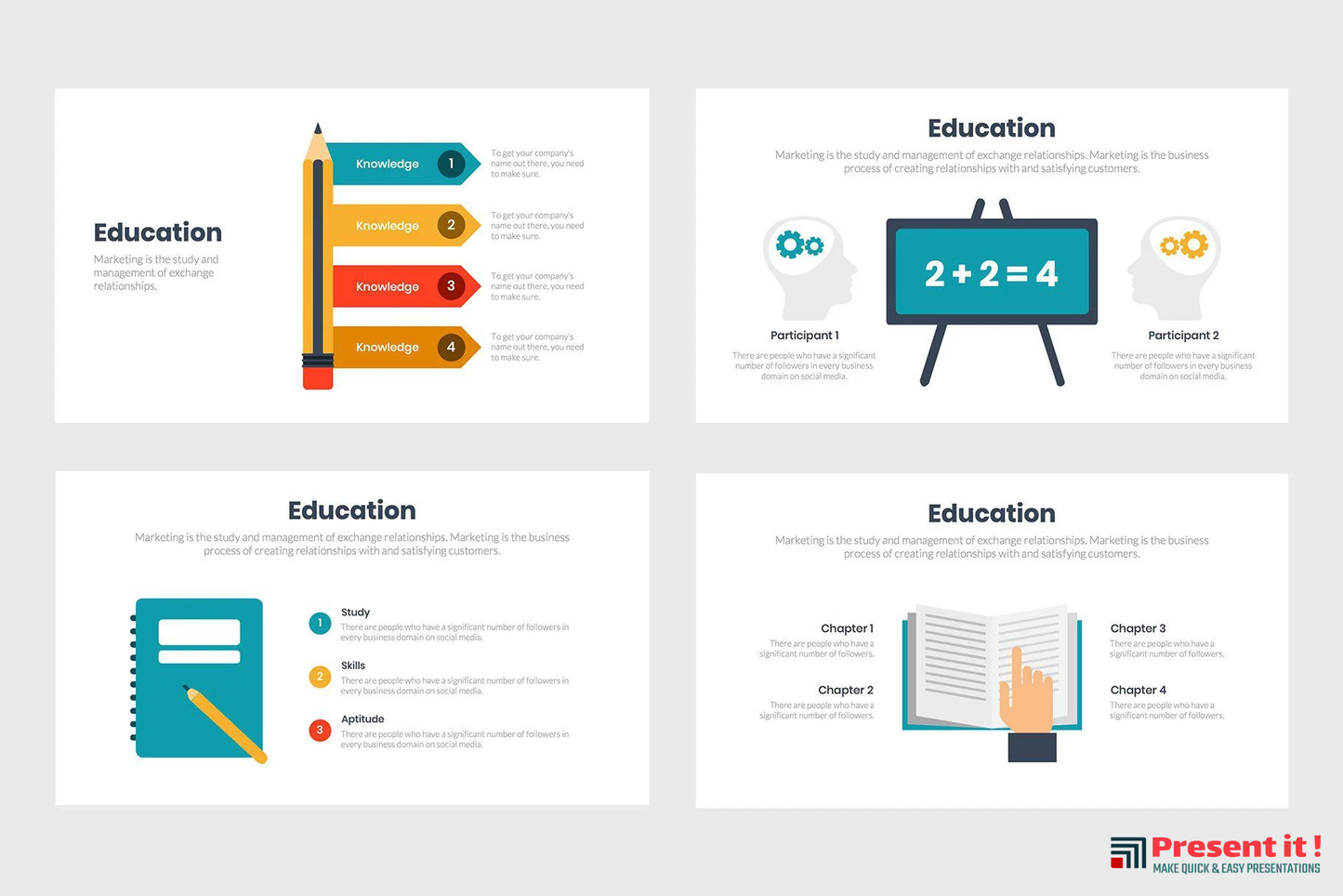 Education Diagrams Template