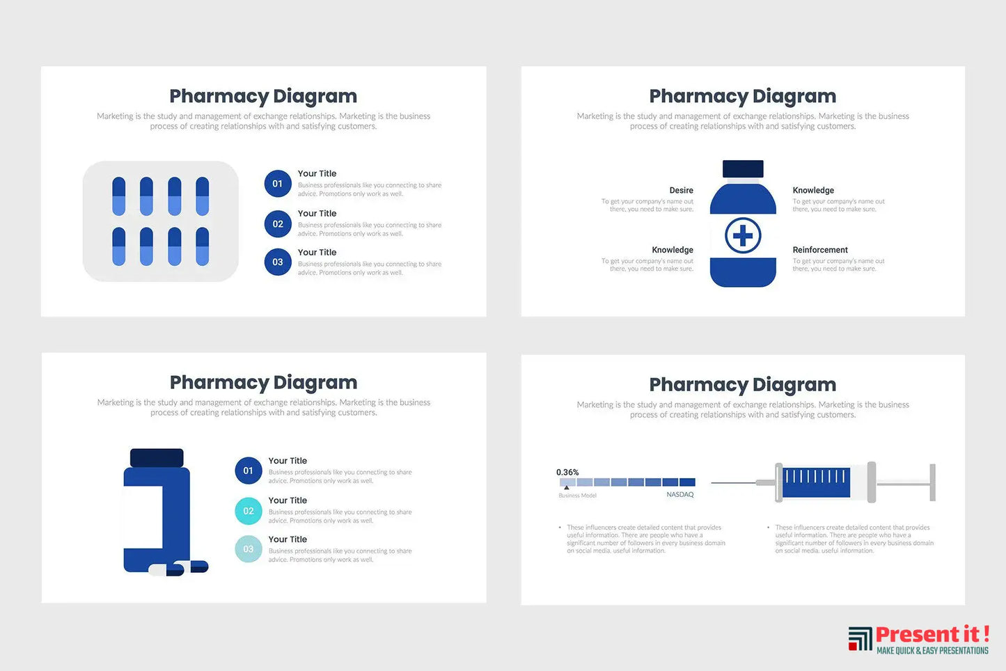 Pharmacy Infographics Template