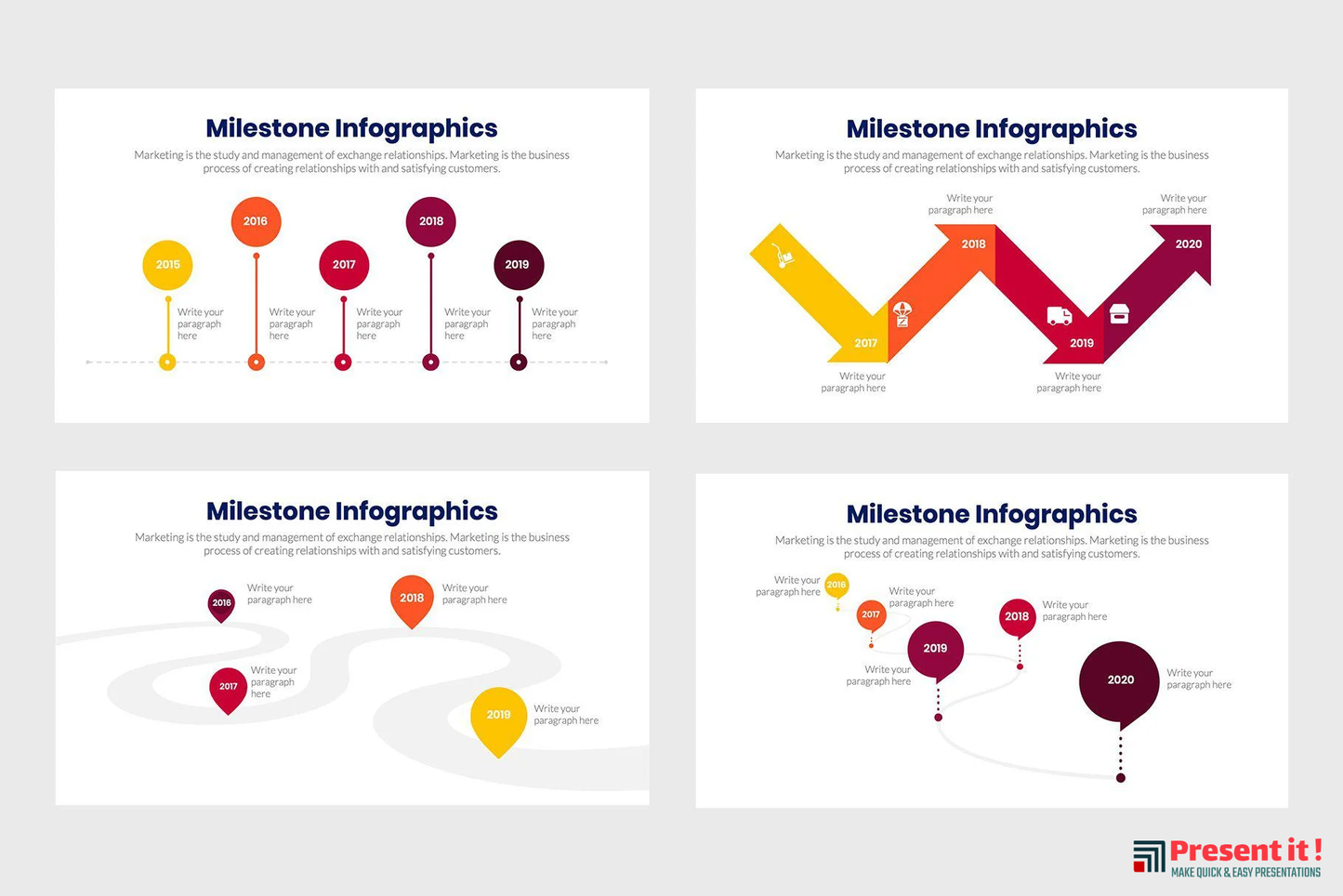 Milestone Infographics