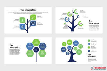 Tree Vector Infographics Template