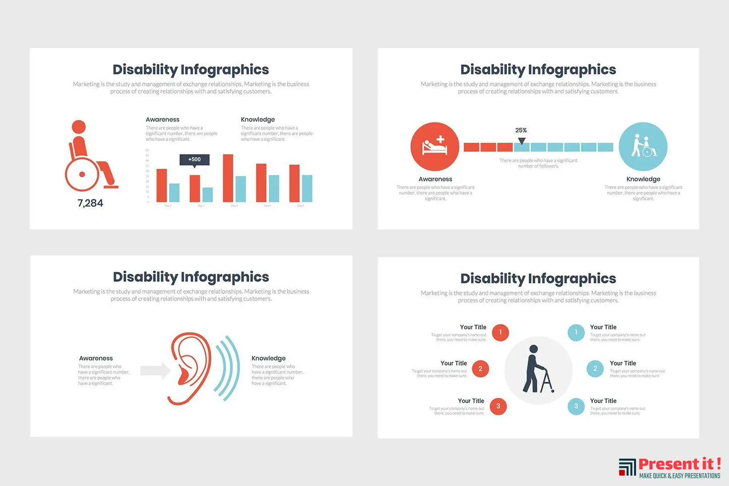 Disability Infographics Template