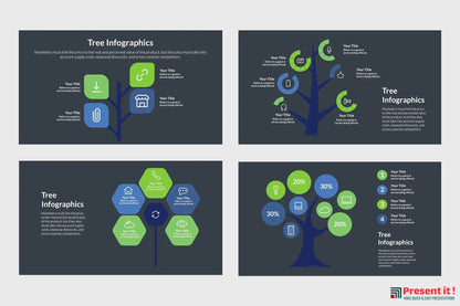 Tree Vector Infographics Template