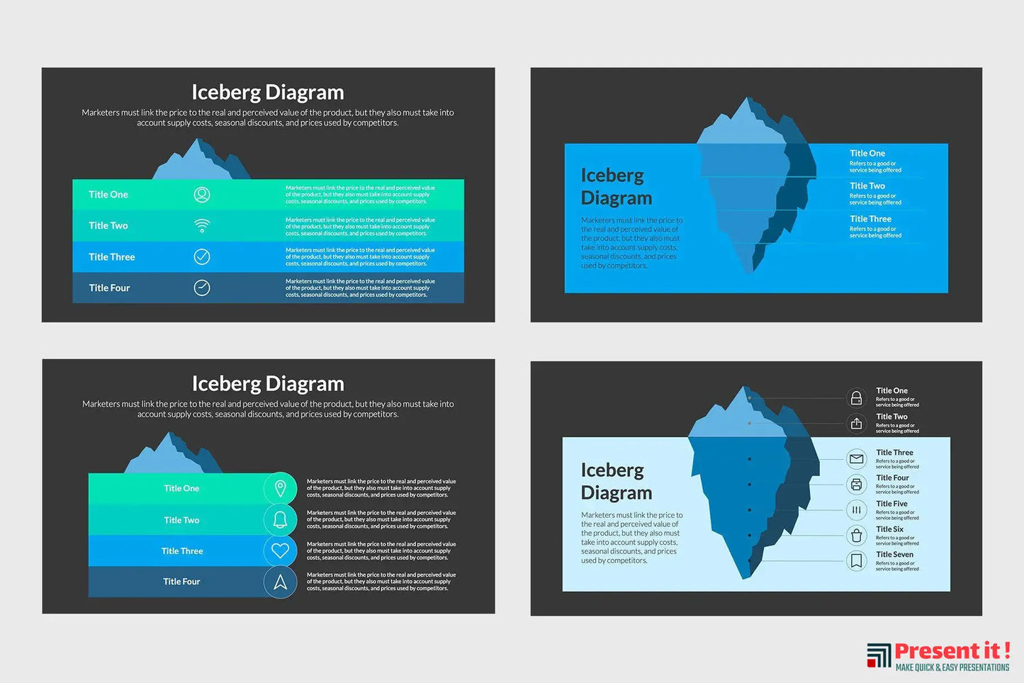 Iceberg Infographics