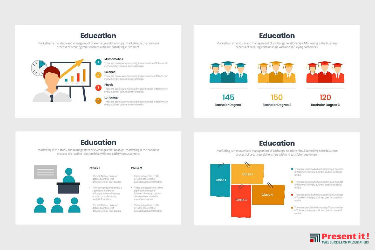 Education Diagrams Template