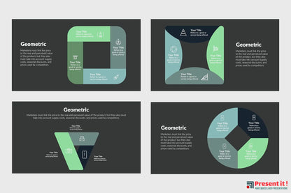 Geometric Infographics Template