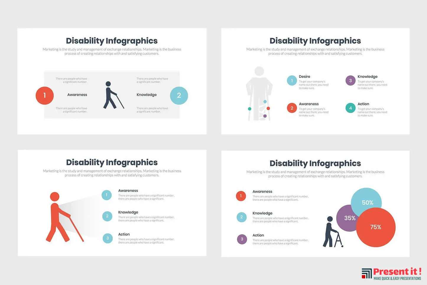 Disability Infographics Template