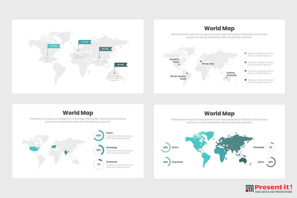 World Map Infographics