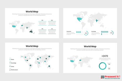 World Map Infographics