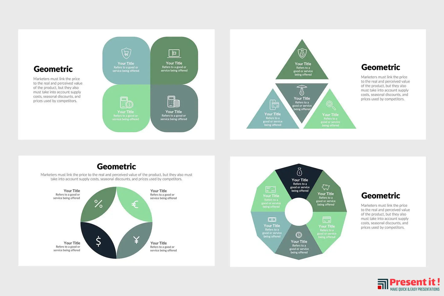 Geometric Infographics Template