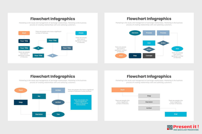 Flowchart Infographics Template