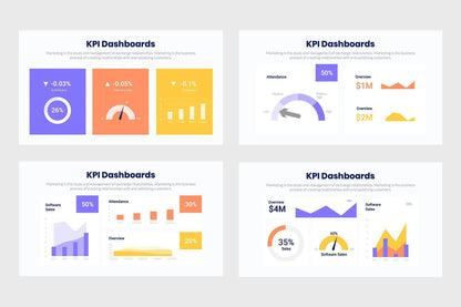 KPI Dashboards Infographics