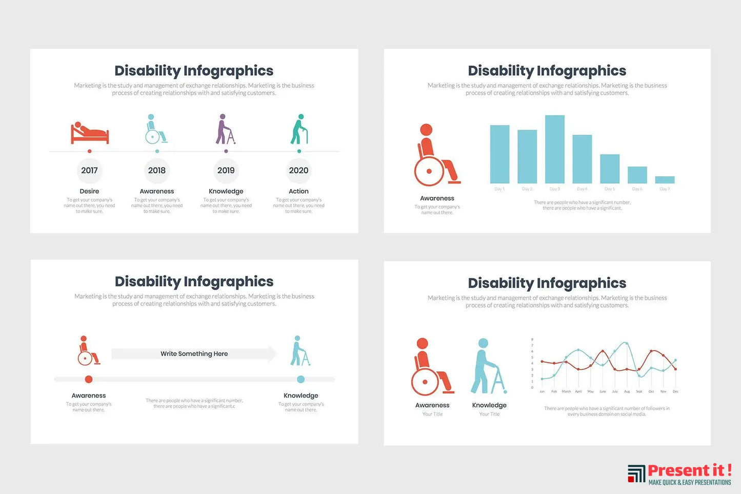 Disability Infographics Template