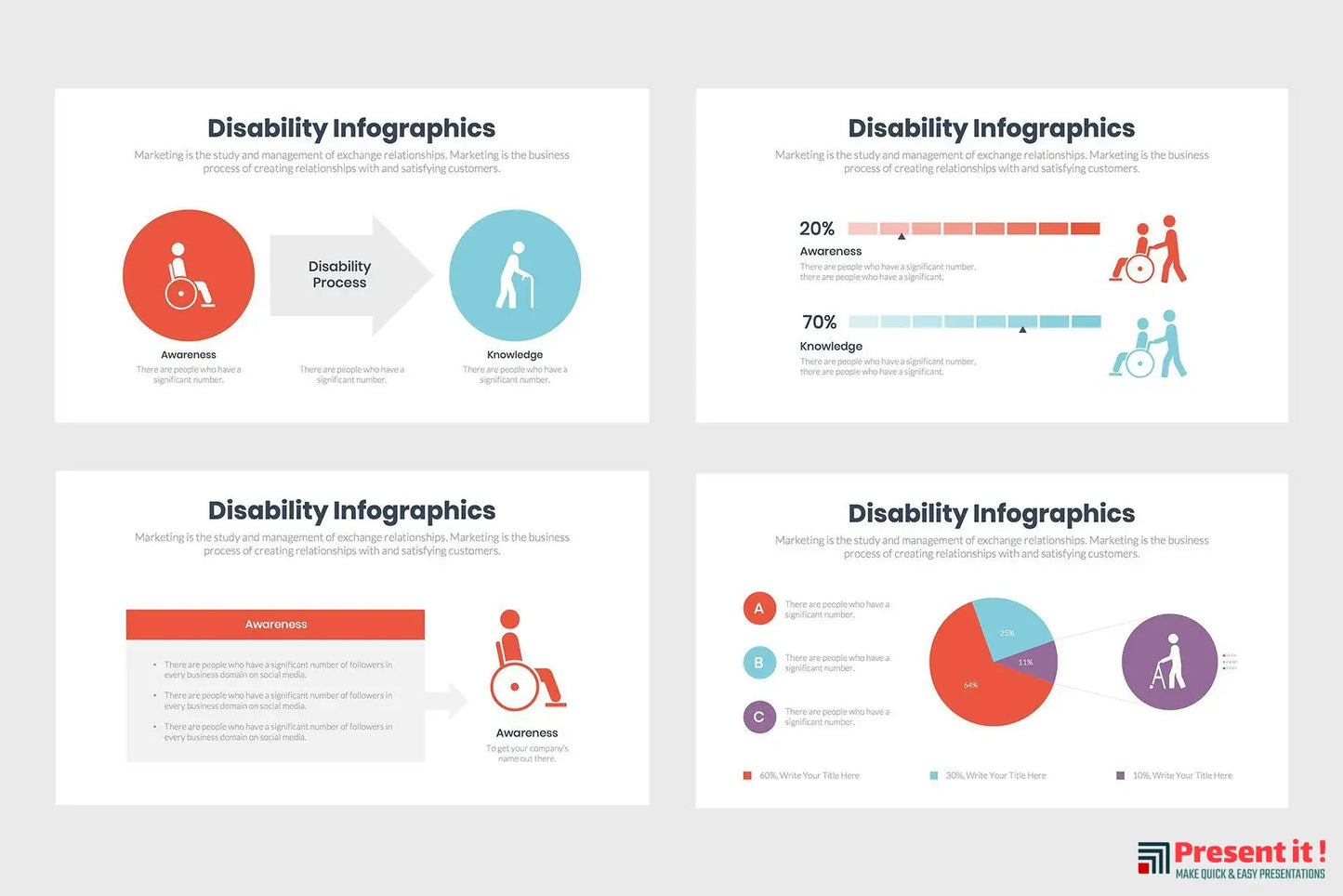 Disability Infographics Template