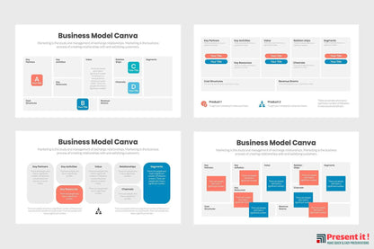 Business Model Canva Infographics