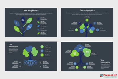 Tree Vector Infographics Template