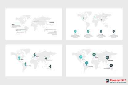 World Map Infographics