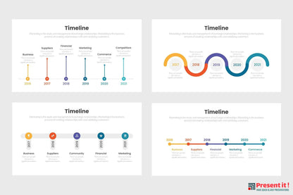 Timeline Infographics Template