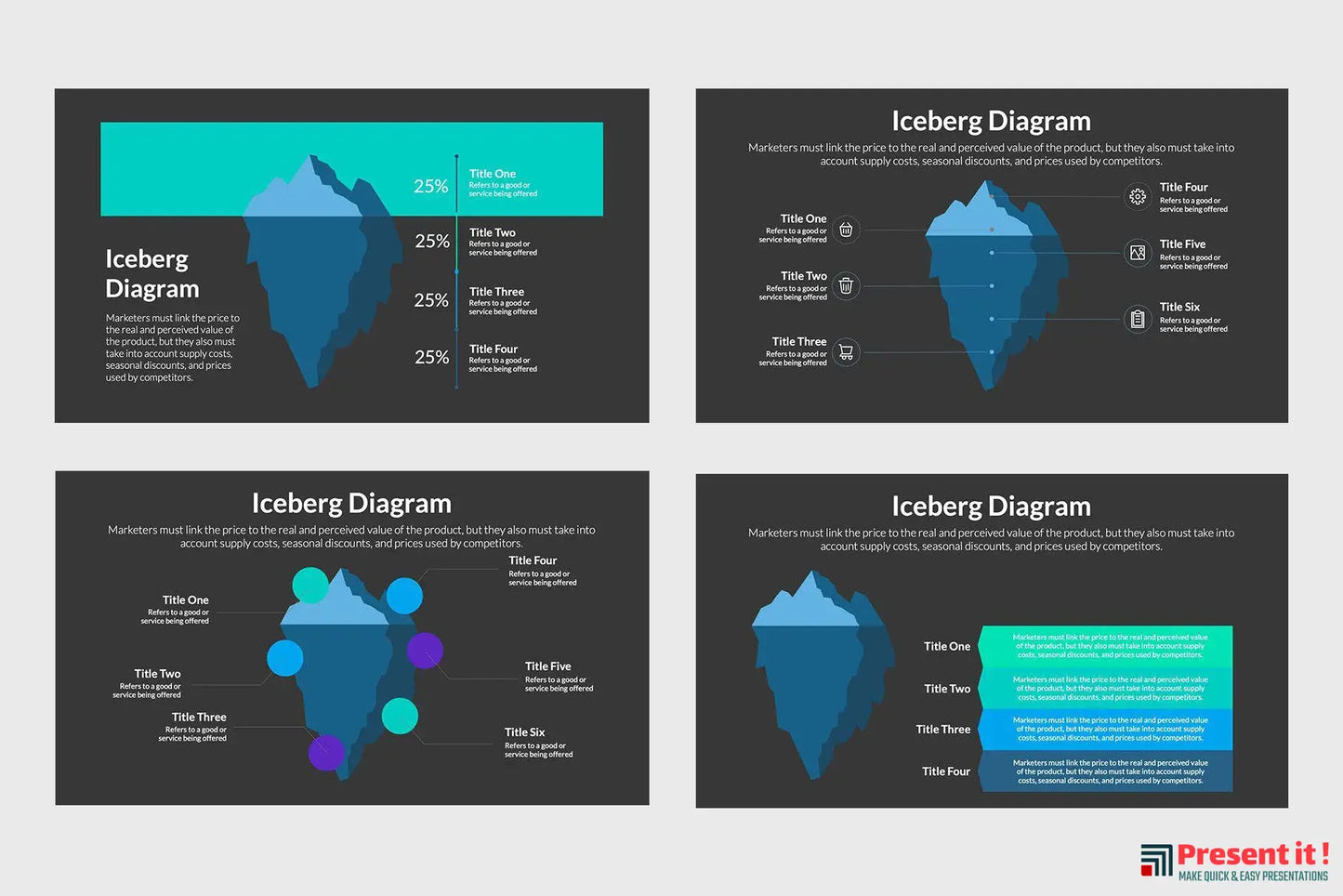 Iceberg Infographics