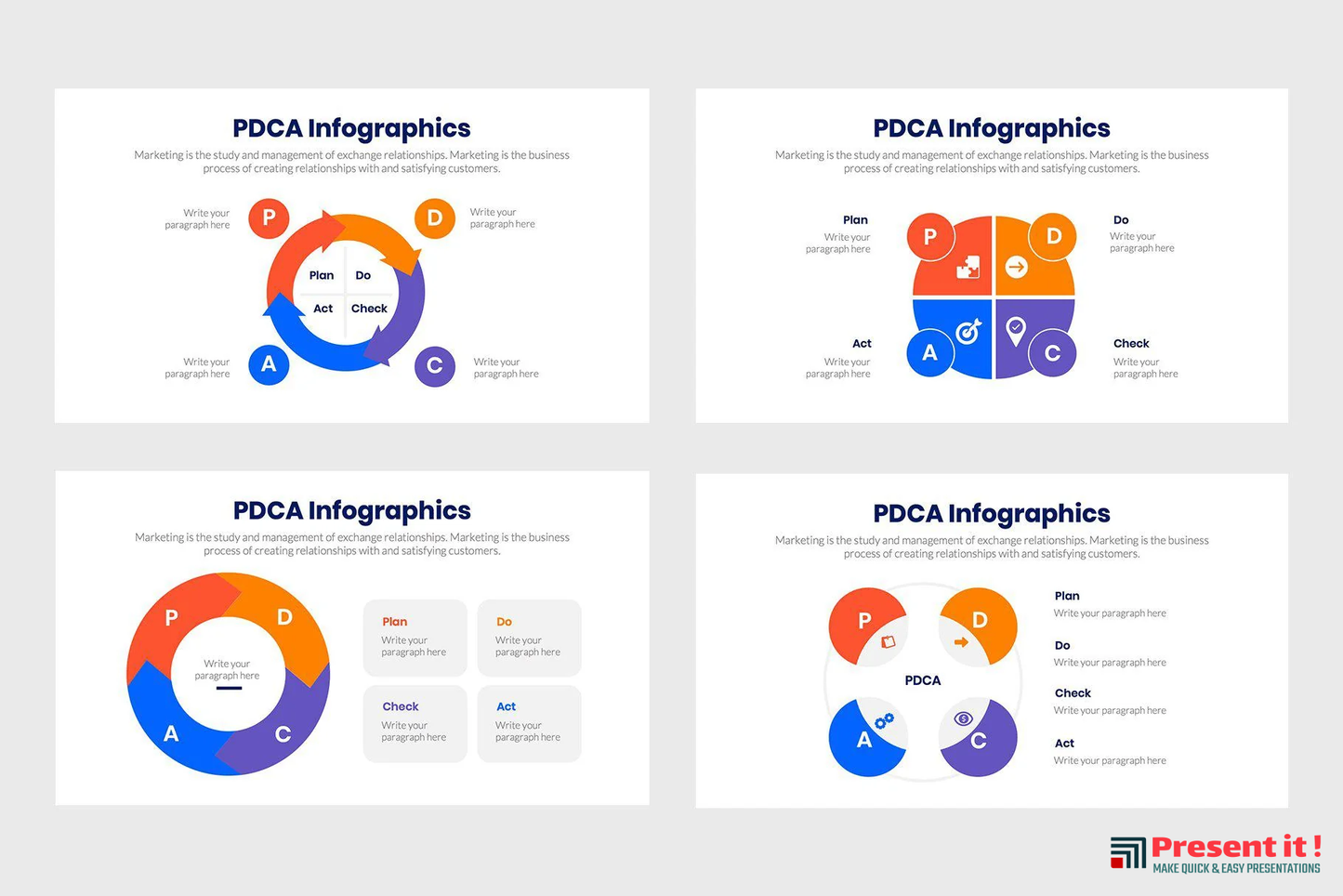 PDCA Infographics