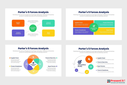 Porter 5 Forces Infographics