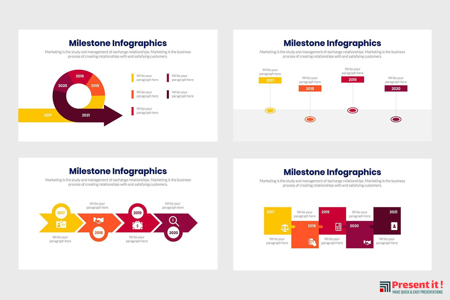 Milestone Infographics