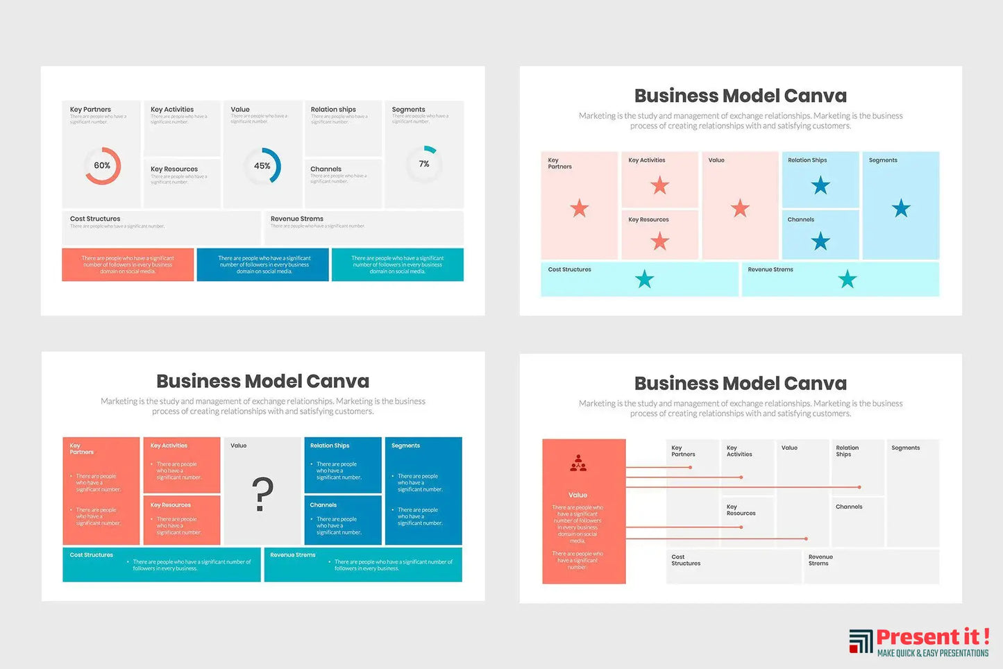 Business Model Canva Infographics