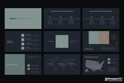 Menlo PowerPoint Template