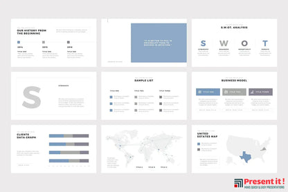 Meiryo Minimalist PowerPoint Template