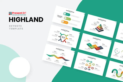 Highland Marketing Pitch Deck Keynote Template