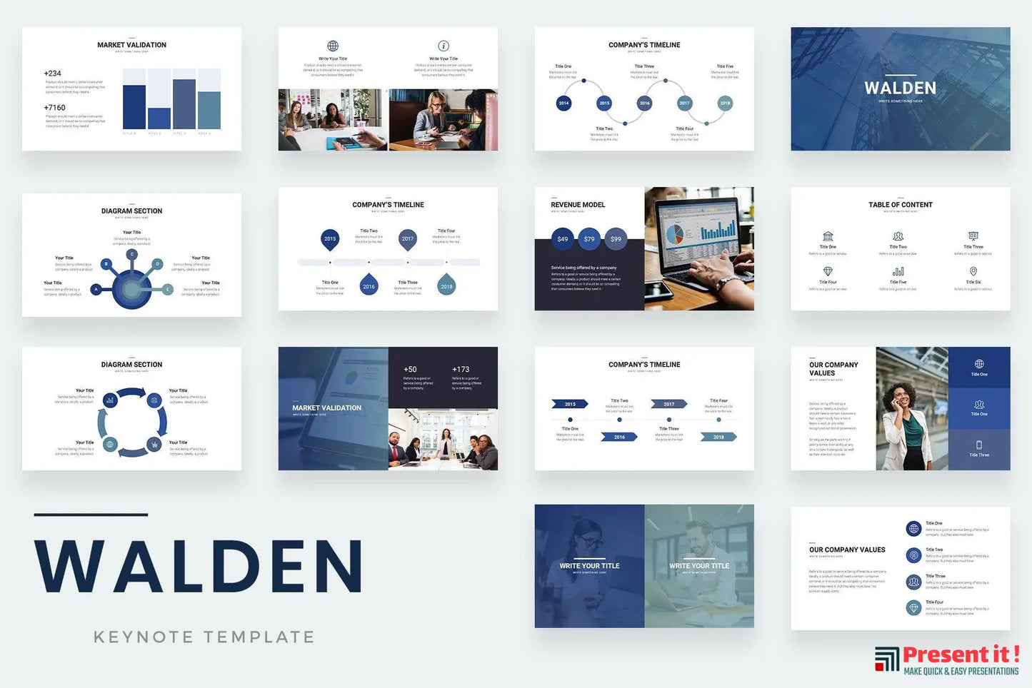 Walden Keynote Template