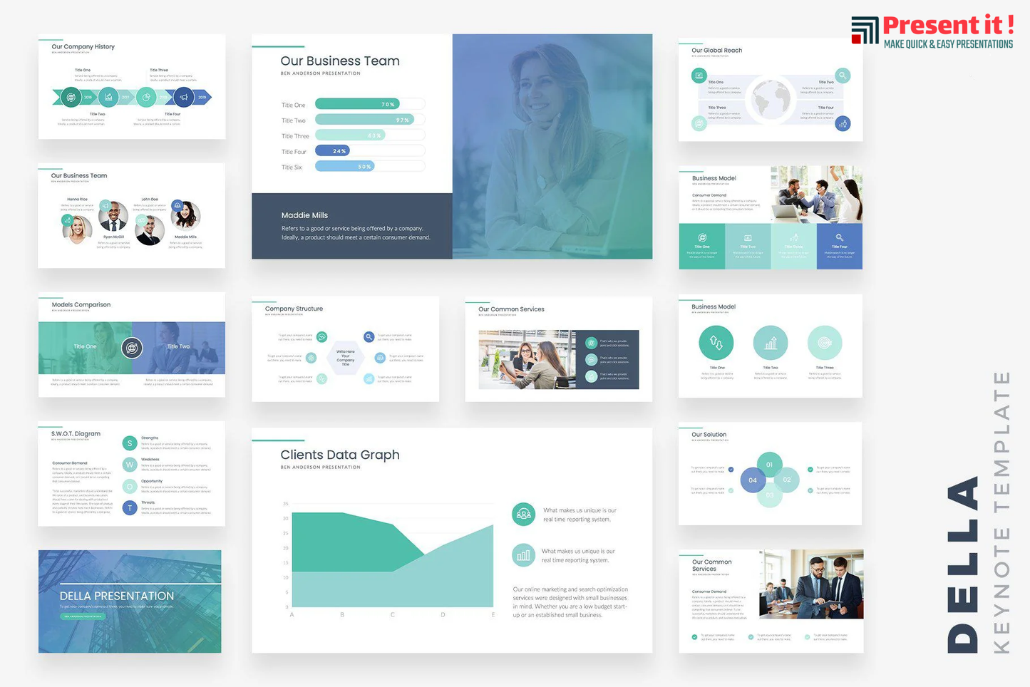 Della Business Keynote Template