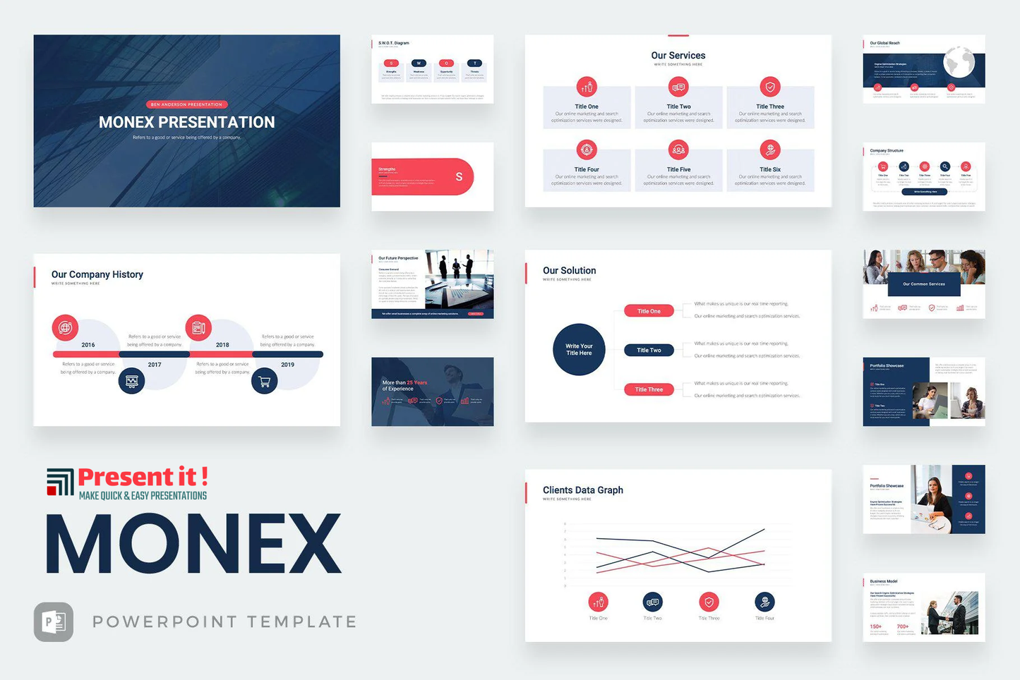 Monex PowerPoint Template